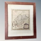 An antiquarian hand-coloured engraving for the general magazine of art and science for W.