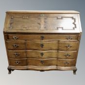 A continental oak bureau