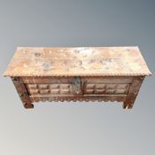 A continental pine storage box