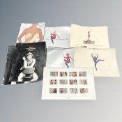 A collection of nine Pirelli Calendars - 1992 (3), 1988, 1996 (2), 1993, 1997, 1990.