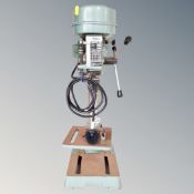 A Nutool five-speed electric drill press.