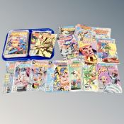 A tray of 20th century DC The Fury of Firestorm comics