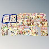 A tray of 20th century Marvel and DC comics Archie, Debbi's dates, Chili,