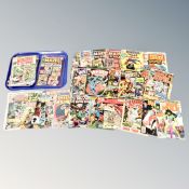A tray of 20th century Marvel Comics, The Savage She Hulk issue 1, The Spider Woman issue 1,
