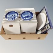 A box of ten Royal Copenhagen annual plates,