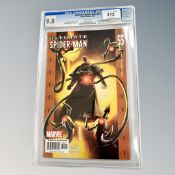 Marvel Comics Ultimate Spider-Man #55, CGC Universal Grade 9.8, slabbed.
