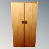 A 20th century combination wardrobe