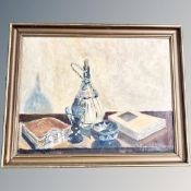 C Skousgaard : Still life, oil on canvas