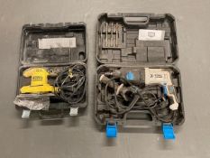 A MacAllister hammer drill in case toget