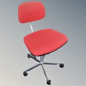 A Fritz Hansen swivel desk chair