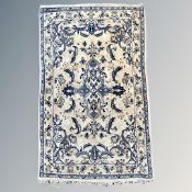 A Nain rug, Central Iran,