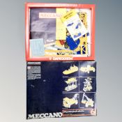 A Meccano number 6 construction set,