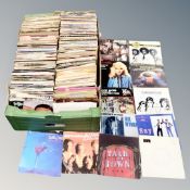 A box of large quantity of mid 20th century and later vinyl 7