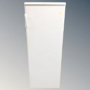 An electrolux upright fridge