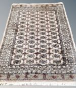A Lahore Bokhara rug 207 cm x 149 cm