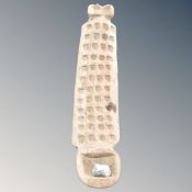 An East African board with stones