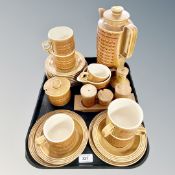 A 26 piece Hornsea coffee service with cruet set