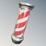 A barber's shop pole (af)
