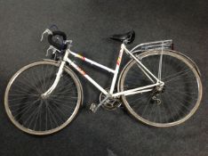 A vintage BSA road bike.