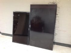 Three LCD TVs - Philips, Polaroid and Samsung, no table stands.