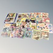 A tray of 20th century Teen Confessions Gold Key and Charlton comics, Romance, Tarzan, Lassie,