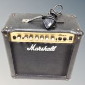 A Marshall MG series 15 CDR guitar amplifier