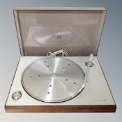 A Bang & Olufsen Beogram 1202 turntable together with Beomaster 901 receiver and pair of Beovox