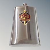 A Soviet KGB style flask 6 oz capacity