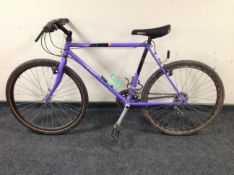 A Raleigh Mirage mountain bike