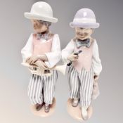 Two Lladro figures - Jazz Horn 5832,