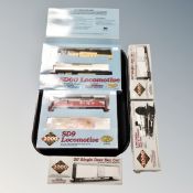 A Proto 2000 series SD 60 locomotive twin pack limited edition together with an SD9 locomotive,