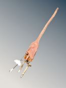 Three fencing swords in bag