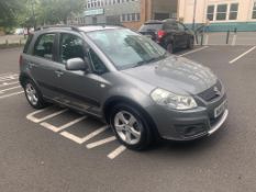 Suzuki SX4 SZ4 five door hatchback, registration WU60 MJK, first registered 17.11.