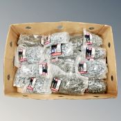 A box of Eliza Tinsley deck screws,