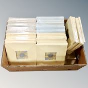 A quantity of 10 cm x 10 cm picture frames, new.
