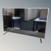 An LG 50 inch lcd tv with universal remote