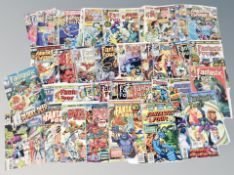 Approximately 51 20th/21st century Marvel comics The Fantastic Four.