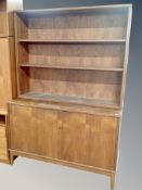 A Scandinavian teak bookcase,