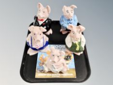 Five Wade Natwest pigs.