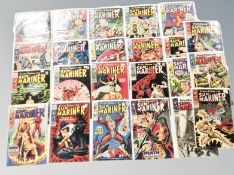 23 vintage and later Marvel Sub-Mariner comics to include issues 4,7, 8,