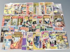 40 20th century and later mainly DC mystery and horror comics to include Ghosts from Beyond the