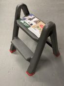 A curver two tread fold away step.