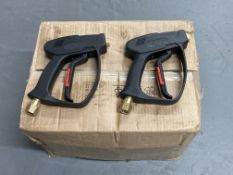 A box of approximately fifteen Italian made high pressure triggers,