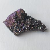 Aura Titanium druzy cluster from Brazil.