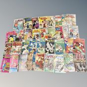 Charlton, Dell and DC Comics : Mixed titles to include Romance, My Little Margie, Secret Hearts,