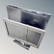 An LG 42 inch LCD TV with and further Philips TV (no remotes)