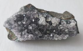 Amethyst purple cluster from Brazil.