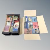 Two boxes of antiquarian volumes