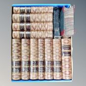 A set of twelve leather bound Charles Dickens volumes, Chapman and Hall publisher, Piccadilly,