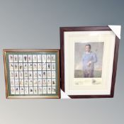 Set of fifty Kopes tobacco cigarette cards, golfers,